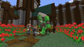 Screenshot of the Minecraft Bedrock Marketplace product 3D Medieval Experience created by G2Crafted.