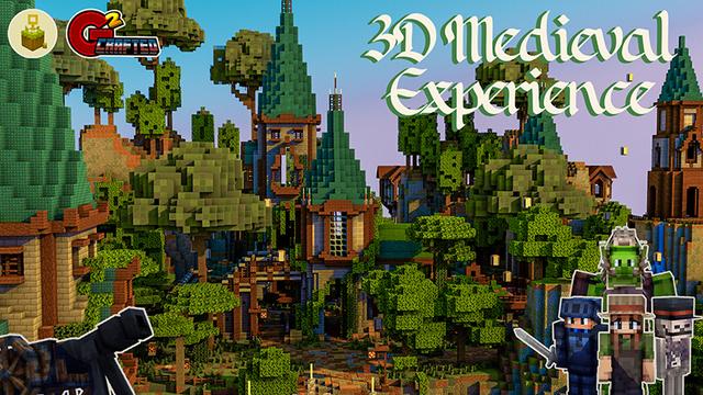 Thumbnail of the Minecraft Bedrock Marketplace product 3D Medieval Experience created by G2Crafted.