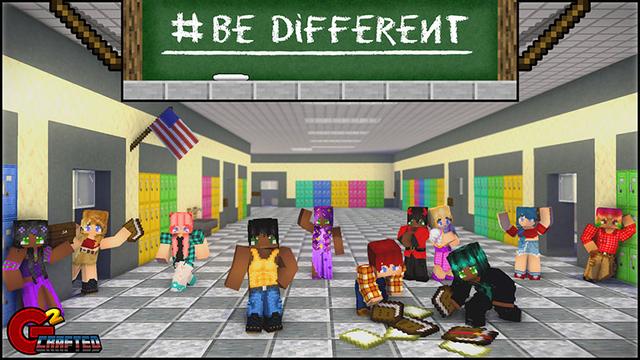 Thumbnail of the Minecraft Bedrock Marketplace product # Be Different created by G2Crafted.
