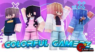 Thumbnail of the Minecraft Bedrock Marketplace product Colorful Gamerz created by G2Crafted.