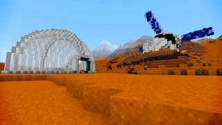Screenshot of the Minecraft Bedrock Marketplace product Crash Landing on Nibiru created by G2Crafted.