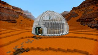 Screenshot of the Minecraft Bedrock Marketplace product Crash Landing on Nibiru created by G2Crafted.