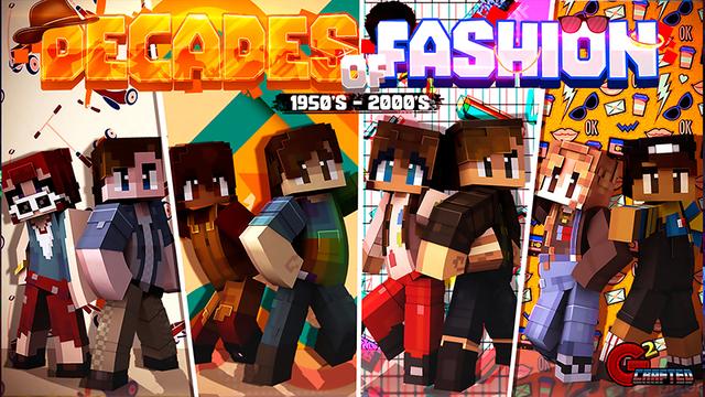 Thumbnail of the Minecraft Bedrock Marketplace product Decades Of Fashion created by G2Crafted.