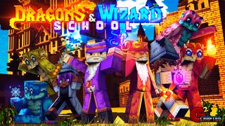 Thumbnail of the Minecraft Bedrock Marketplace product Dragon & Wizard School created by G2Crafted.