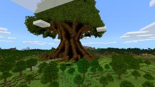Screenshot of the Minecraft Bedrock Marketplace product Elven Tree Base created by G2Crafted.