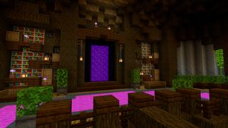 Screenshot of the Minecraft Bedrock Marketplace product Elven Tree Base created by G2Crafted.