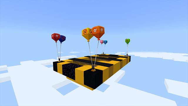 Screenshot of the Minecraft Bedrock Marketplace product Floating Raft Survival created by G2Crafted.