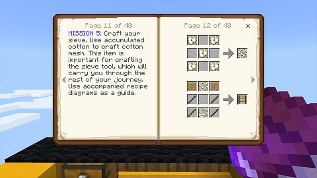 Screenshot of the Minecraft Bedrock Marketplace product Floating Raft Survival created by G2Crafted.