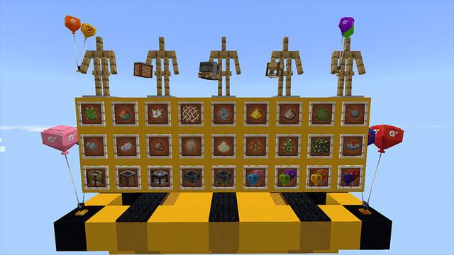Screenshot of the Minecraft Bedrock Marketplace product Floating Raft Survival created by G2Crafted.