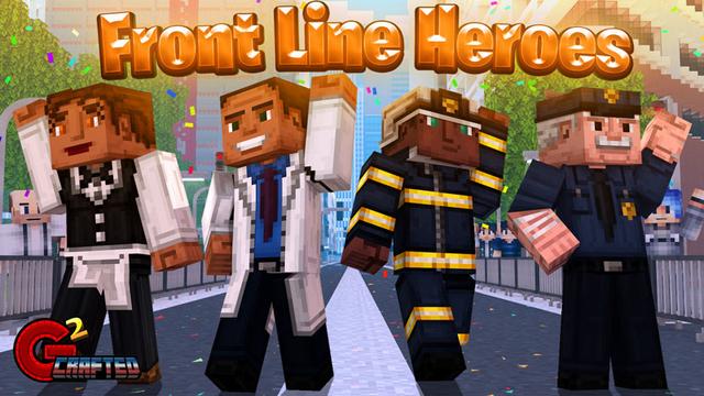 Thumbnail of the Minecraft Bedrock Marketplace product Front Line Heroes created by G2Crafted.
