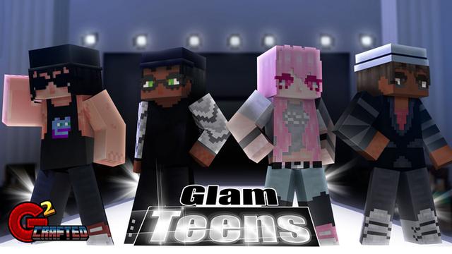 Thumbnail of the Minecraft Bedrock Marketplace product Glam Teens created by G2Crafted.