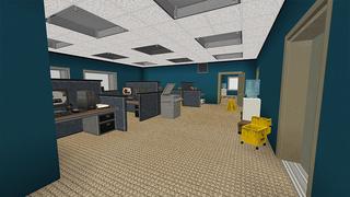 Screenshot of the Minecraft Bedrock Marketplace product Hide & Seek Office Props created by G2Crafted.