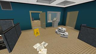 Screenshot of the Minecraft Bedrock Marketplace product Hide & Seek Office Props created by G2Crafted.