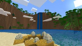 Screenshot of the Minecraft Bedrock Marketplace product Island Of The Fierce created by G2Crafted.