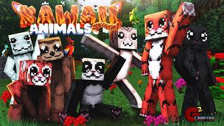 Thumbnail of the Minecraft Bedrock Marketplace product Kawaii Animals created by G2Crafted.