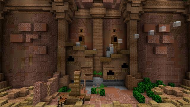 Screenshot of the Minecraft Bedrock Marketplace product Leviathan Temple Parkour created by G2Crafted.