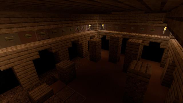 Screenshot of the Minecraft Bedrock Marketplace product Leviathan Temple Parkour created by G2Crafted.