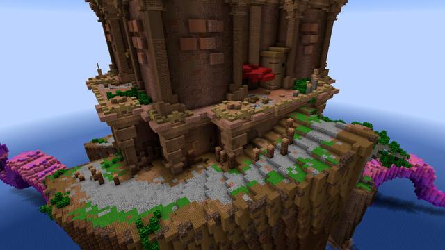 Screenshot of the Minecraft Bedrock Marketplace product Leviathan Temple Parkour created by G2Crafted.