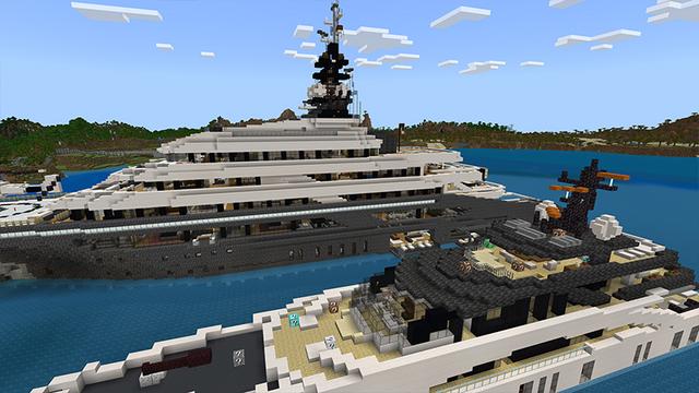 Screenshot of the Minecraft Bedrock Marketplace product Lucky Private Island created by G2Crafted.