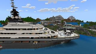 Screenshot of the Minecraft Bedrock Marketplace product Lucky Private Island created by G2Crafted.