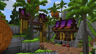 Screenshot of the Minecraft Bedrock Marketplace product Magic Cartoon Kingdom created by G2Crafted.