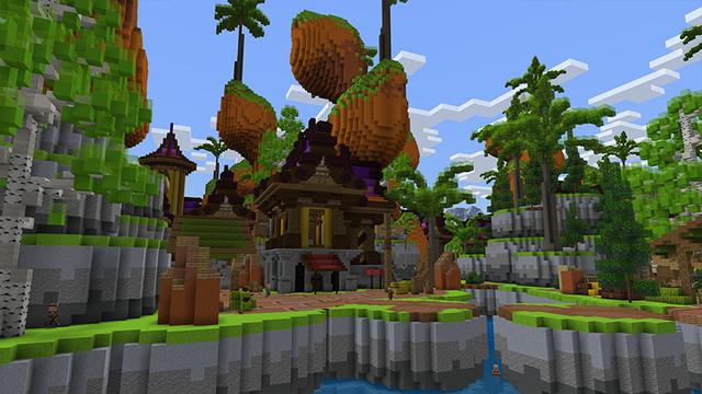Screenshot of the Minecraft Bedrock Marketplace product Magic Cartoon Kingdom created by G2Crafted.
