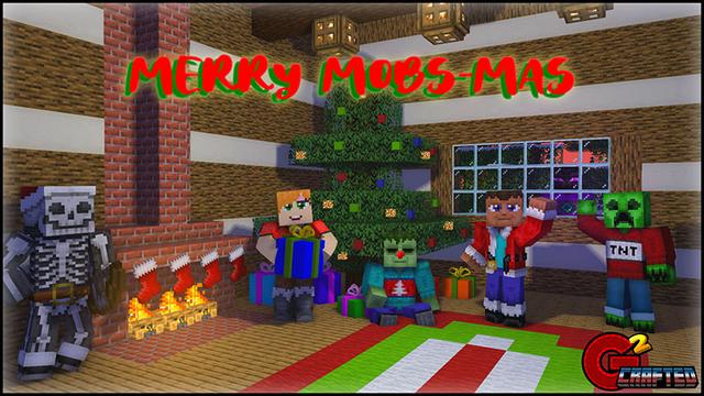 Thumbnail of the Minecraft Bedrock Marketplace product Merry Mobs-mas created by G2Crafted.