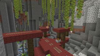 Screenshot of the Minecraft Bedrock Marketplace product Mushroom Kingdom created by G2Crafted.