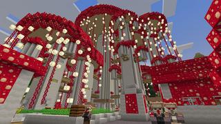 Screenshot of the Minecraft Bedrock Marketplace product Mushroom Kingdom created by G2Crafted.