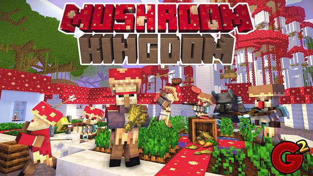 Thumbnail of the Minecraft Bedrock Marketplace product Mushroom Kingdom created by G2Crafted.