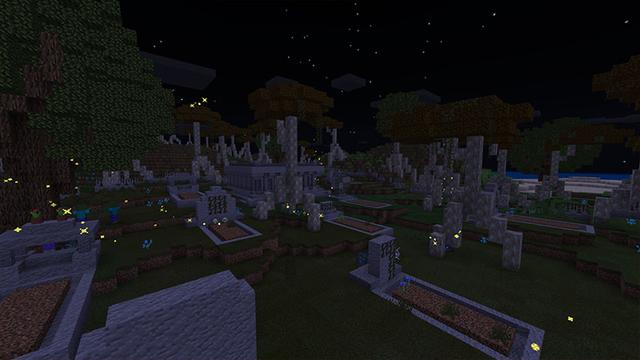 Screenshot of the Minecraft Bedrock Marketplace product Mystic Woodland Survival created by G2Crafted.