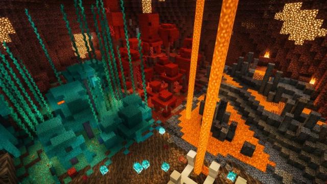 Screenshot of the Minecraft Bedrock Marketplace product Planet Survivalsphere Two created by G2Crafted.