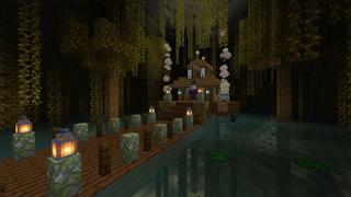 Screenshot of the Minecraft Bedrock Marketplace product Planet Survivalsphere Two created by G2Crafted.