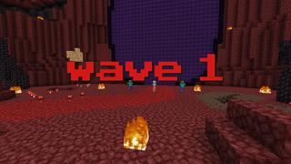 Screenshot of the Minecraft Bedrock Marketplace product Portal Raiders created by G2Crafted.