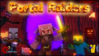 Thumbnail of the Minecraft Bedrock Marketplace product Portal Raiders created by G2Crafted.