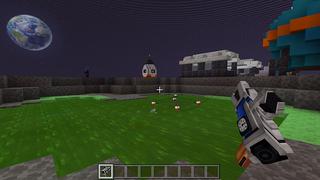 Screenshot of the Minecraft Bedrock Marketplace product Project Moonscape created by G2Crafted.