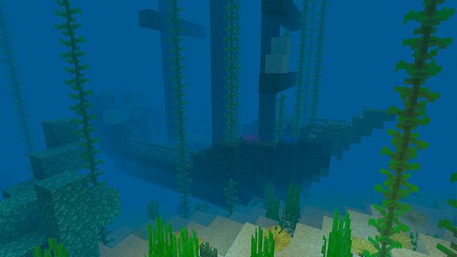 Screenshot of the Minecraft Bedrock Marketplace product Raft Survival created by G2Crafted.