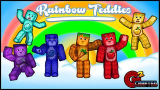 Thumbnail of the Minecraft Bedrock Marketplace product Rainbow Teddies created by G2Crafted.