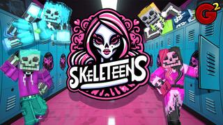 Thumbnail of the Minecraft Bedrock Marketplace product Skeleteens created by G2Crafted.