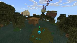 Screenshot of the Minecraft Bedrock Marketplace product Sky Island Universe created by G2Crafted.