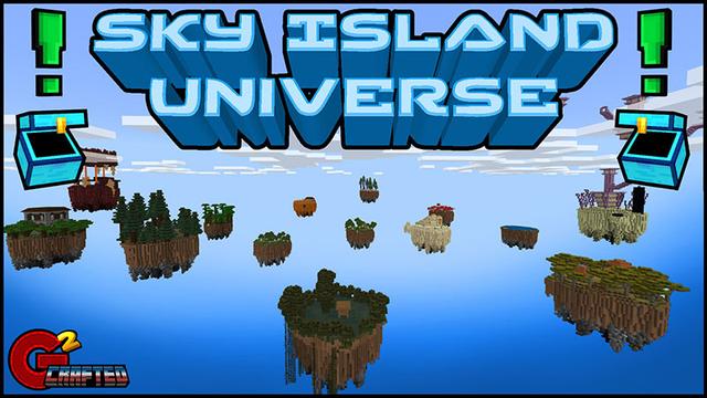 Thumbnail of the Minecraft Bedrock Marketplace product Sky Island Universe created by G2Crafted.