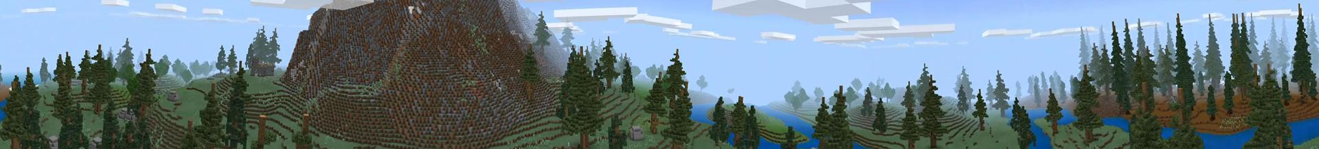 Panorama of the Minecraft Bedrock Marketplace product Survival Island Kohano created by G2Crafted.