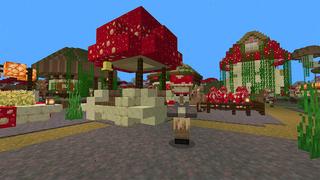 Screenshot of the Minecraft Bedrock Marketplace product Survival of the Four Realms created by G2Crafted.