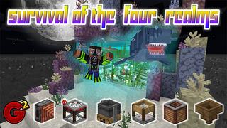 Thumbnail of the Minecraft Bedrock Marketplace product Survival of the Four Realms created by G2Crafted.