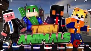 Thumbnail of the Minecraft Bedrock Marketplace product Teen Animals created by G2Crafted.