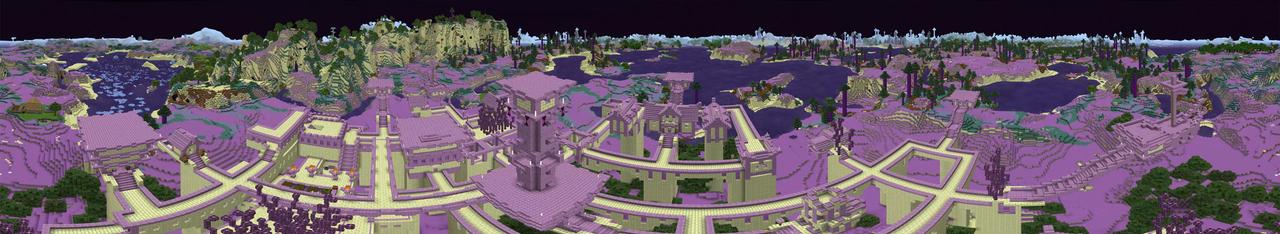 Panorama of the Minecraft Bedrock Marketplace product The End Is Near created by G2Crafted.