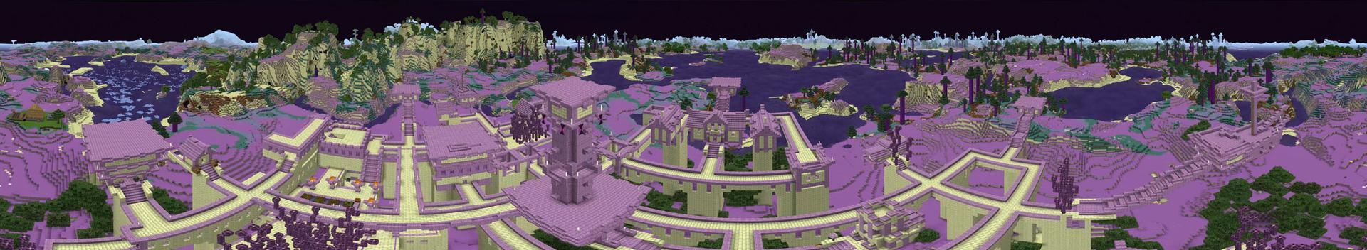 Panorama of the Minecraft Bedrock Marketplace product The End Is Near created by G2Crafted.