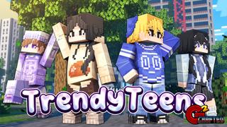 Thumbnail of the Minecraft Bedrock Marketplace product Trendy Teens created by G2Crafted.
