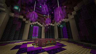 Screenshot of the Minecraft Bedrock Marketplace product Underground Volcano Base created by G2Crafted.