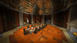 Screenshot of the Minecraft Bedrock Marketplace product Underground Volcano Base created by G2Crafted.